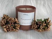 Premium Pomegranate fragrance candle